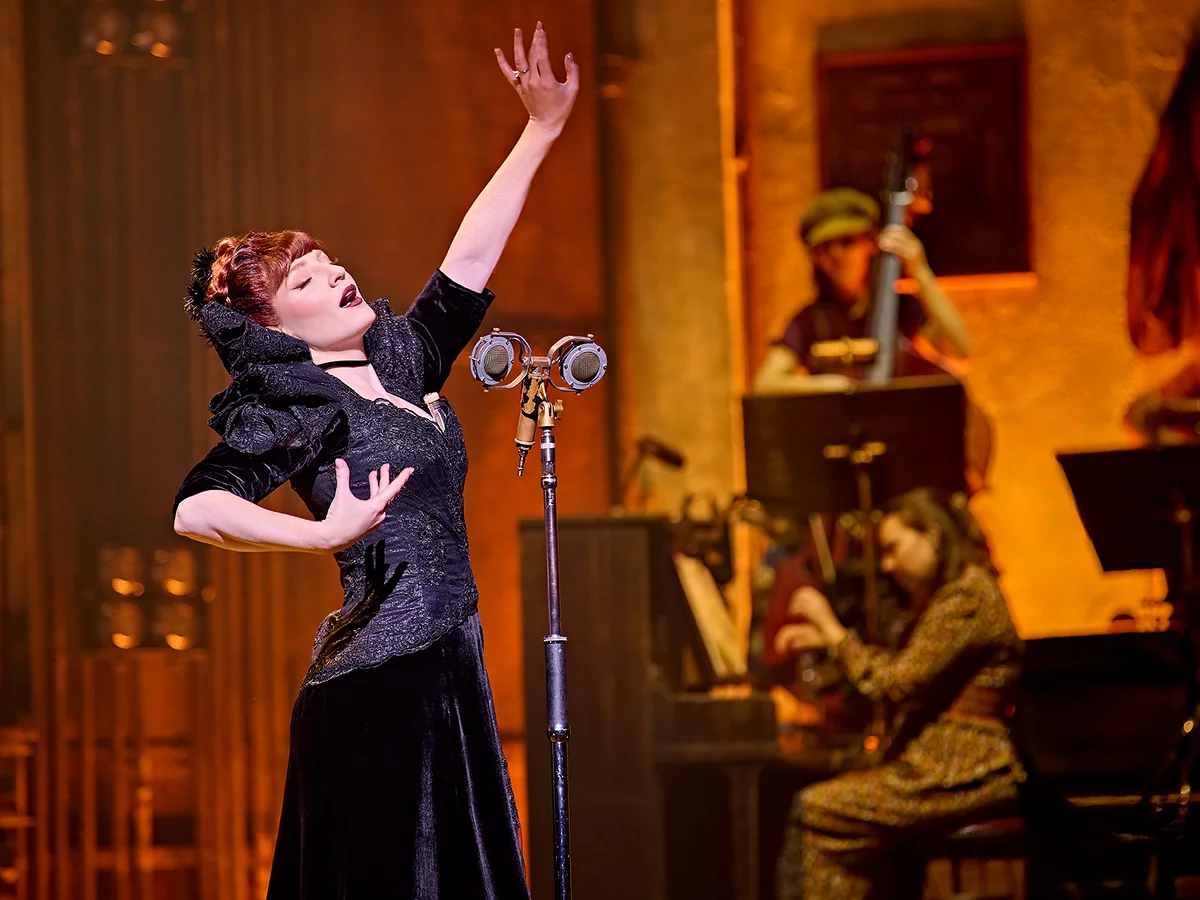 Nicola Roberts plays as Persephone in Hadestown until 18th January 2026