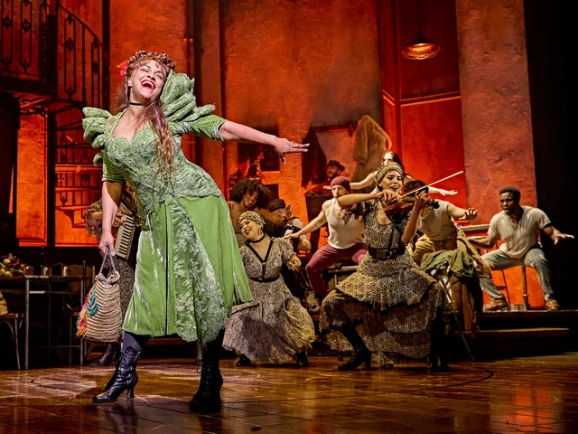 Danielle De Niese as Persephone in Hadestown