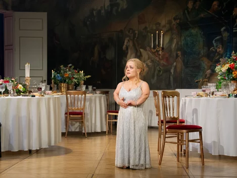Francesca Mills as Ophelia in Hamlet