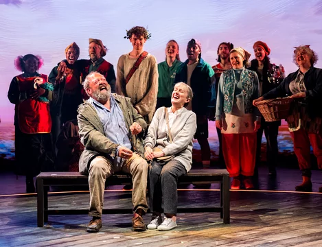 Mark Addy and Jenna Russell star in The Unlikely Pilgrimage of Harold Fry