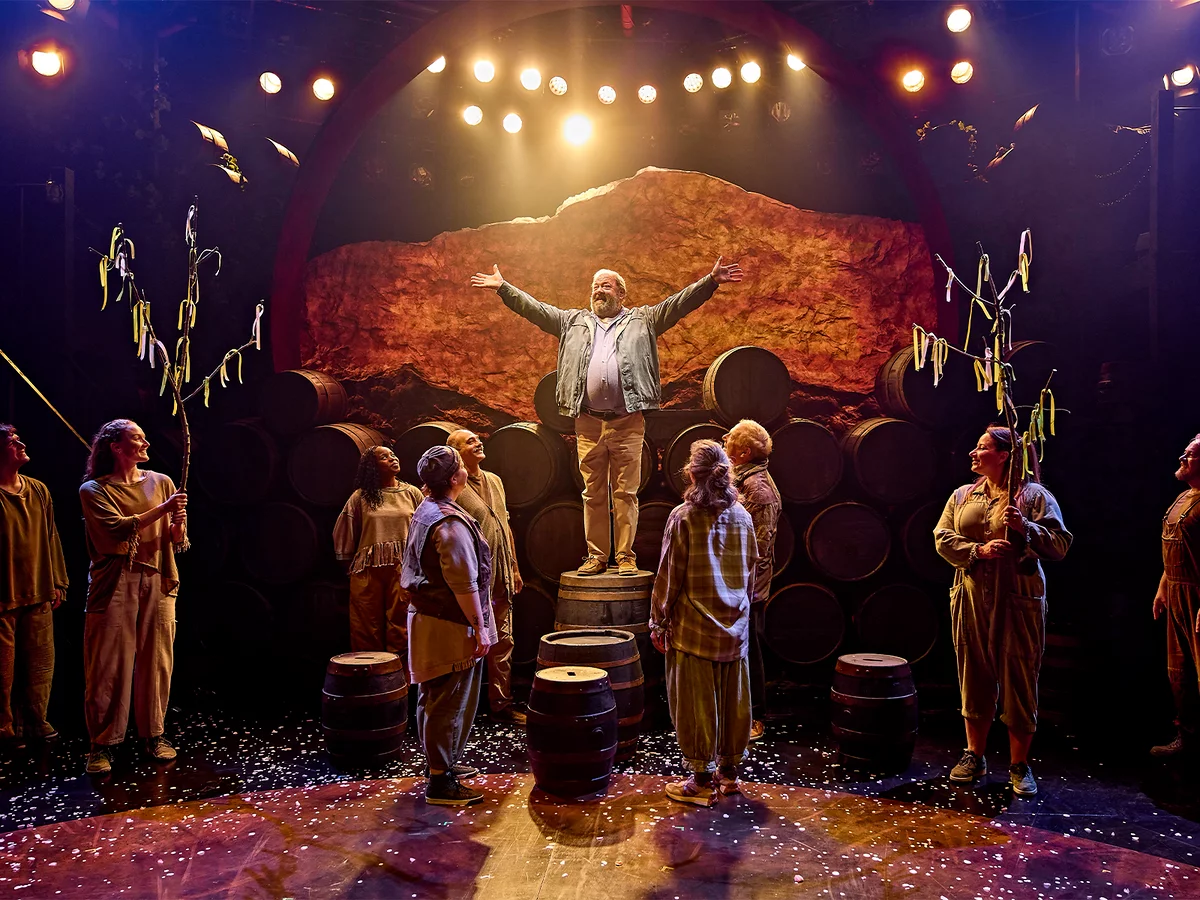 Mark Addy and the cast of The Unlikely Pilgrimage of Harold Fry