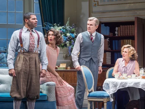 Hay Fever is revived at Wyndham's Theatre, London