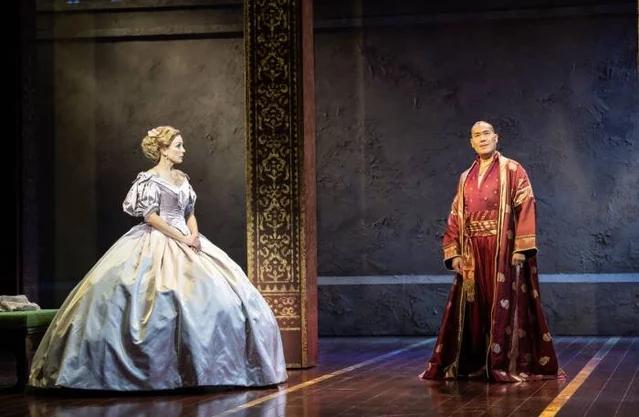 Helen George and Darren Lee in The King and I