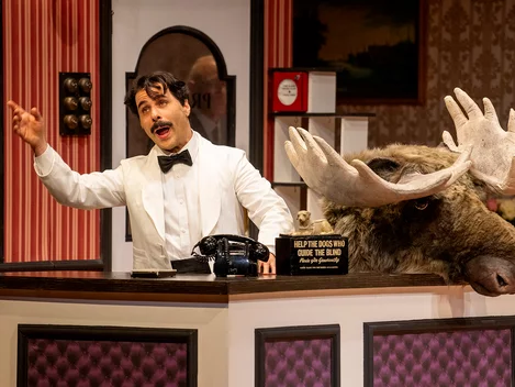 Hemi Yeroham as Manuel in Fawlty Towers the play