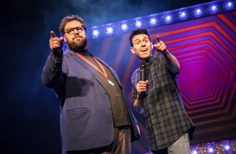 Henry Lewis and Jonathan Sayer in Mind Mangler