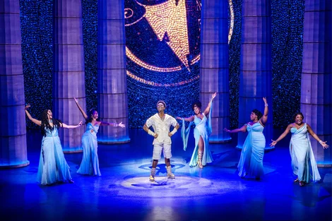 Bradley Gibson and The Muses in Disney's Hercules