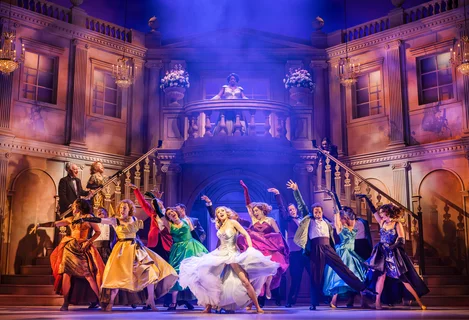 High Society Cast at the Barbican Theatre