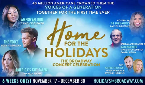 Home For the Holidays on Broadway hero image