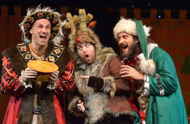 Cast of Horrible Christmas at Alexandra Palace Theatre