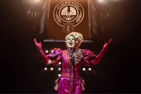 Effie Trinket hosts The Hunger Games at Troubadour Canary Wharf