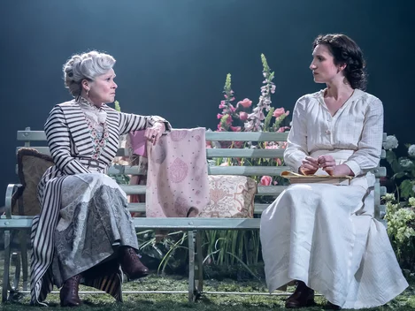 Imelda Staunton and Bessie Carter in Mrs Warren's Profession