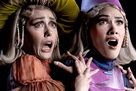 Hana Ichijo and Gabrielle Lewis-Dodson in Into the Woods