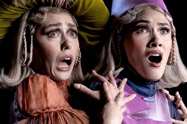 Hana Ichijo and Gabrielle Lewis-Dodson in Into the Woods