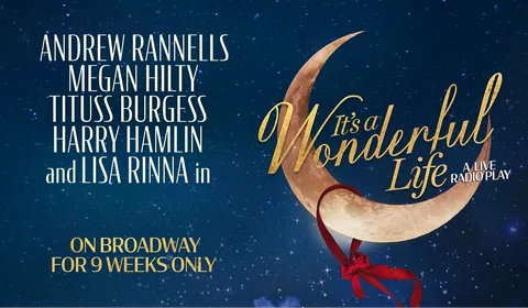 It’s A Wonderful Life: A Live Radio Play on Broadway at Broadhurst Theatre, New York