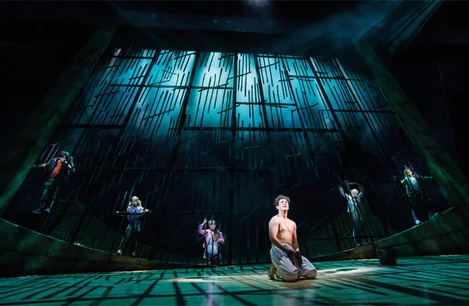 Jac Yarrow as Joseph in Joseph and the Amazing Technicolor Dreamcoat at the London Palladium