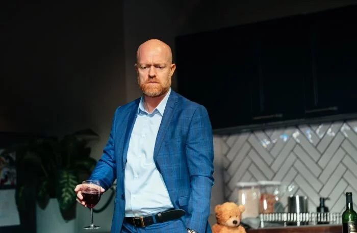 Jake Wood in 2:22 A Ghost Story at the Lyric Theatre