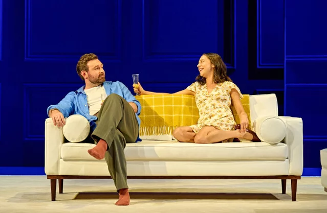 James McArdle and Bel Powley in The Real Thing