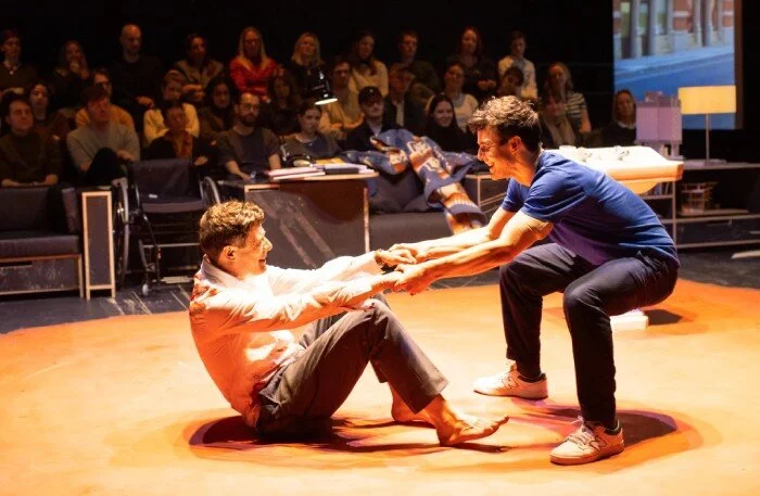 James Norton and Luke Thompson in A Little Life