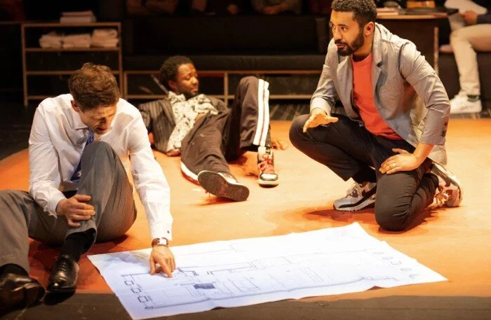 James Norton, Omari Douglas and Zach Wyatt in A Little Life