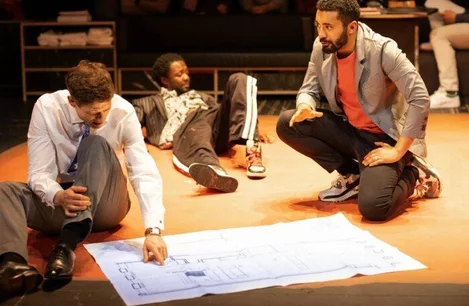 James Norton, Omari Douglas and Zach Wyatt in A Little Life
