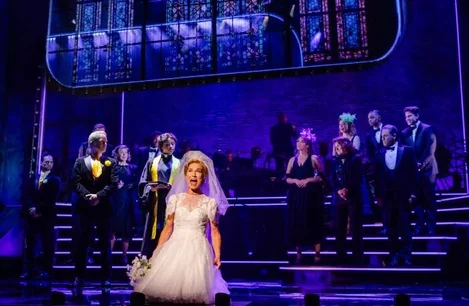 Janie Dee and the company of Stephen Sondheim’s Old Friends