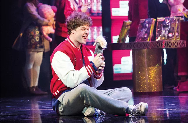 Jay McGuinness in Big the Musical at the Dominion Theatre, London