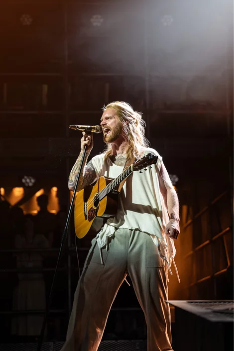 Sam Ryder as Jesus in Jesus Christ Superstar