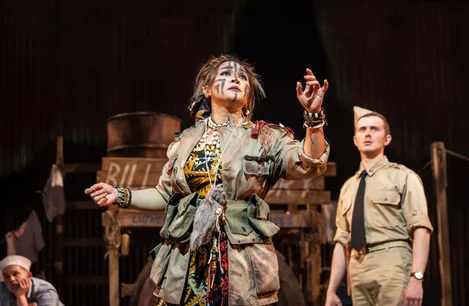 Joanna Ampil (Bloody Mary) in South Pacific at Sadler's Wells