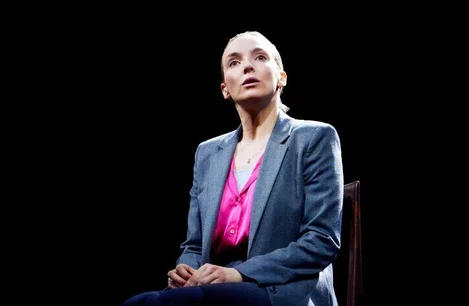 Jodie Comer in Prima Facie on Broadway 