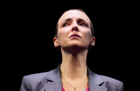 Jodie Comer in Prima Facie on Broadway 