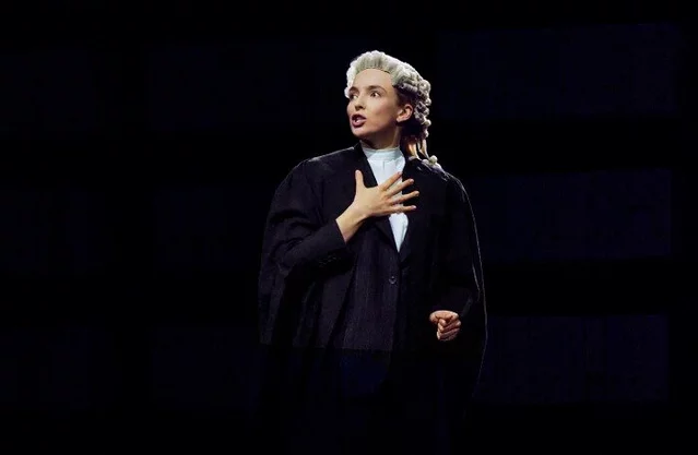 Jodie Comer in Prima Facie on Broadway 
