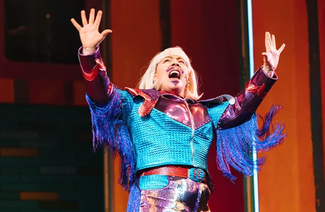 Jodie Jacobs as Fleshcreep in Lyric Hammersmith's Jack and the Beanstalk