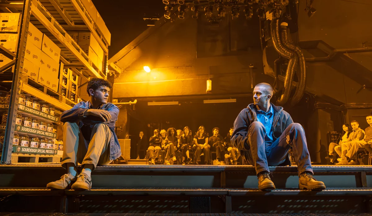 Joe Locke (Jake) and Ruaridh Mollica (Chris) in Clarkston