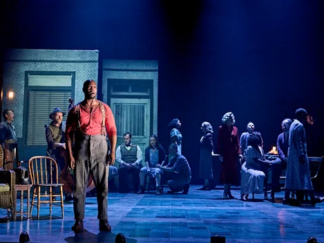 Sifiso Mazibuko as Joe Scott in Girl From The North Country