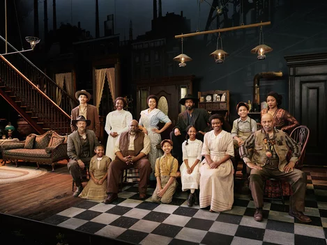 The cast of Joe Turner's Come and Gone