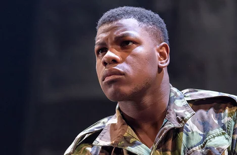 John Boyega - as Woyzeck - Old Vic - London 2017