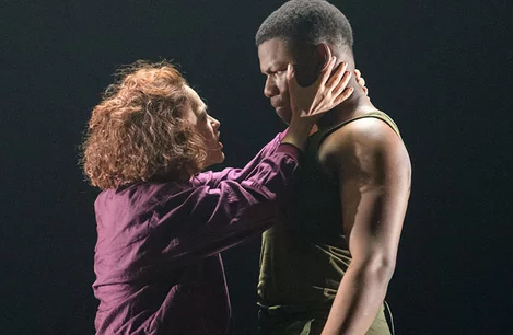 John Boyega as Woyzeck - Sarash Greene as Marie Old Vic