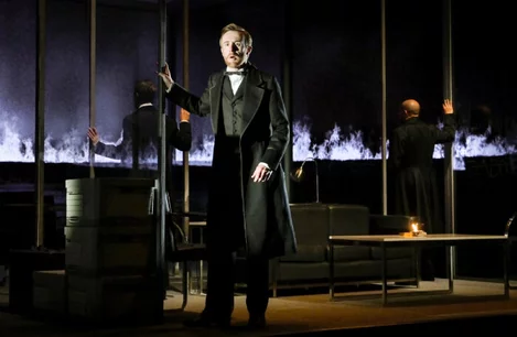 John Heffernan in The Lehman Trilogy