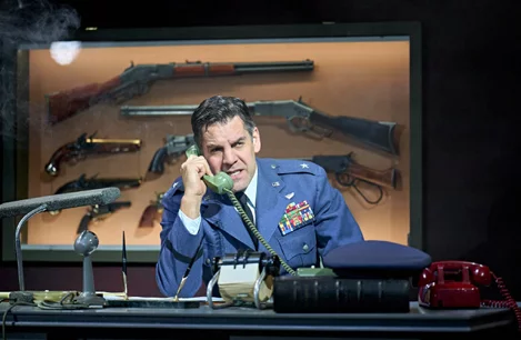 John Hopkins as General Ripper in Dr. Strangelove