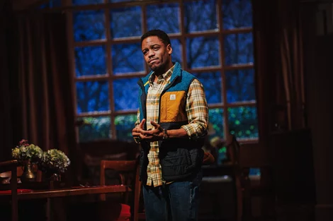 Jon Michael Hill in Purpose on Broadway