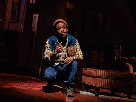 Jon Michael Hill in Purpose on Broadway