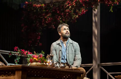 Julian Ovenden (Emile de Becque) in South Pacific at Sadler's Wells