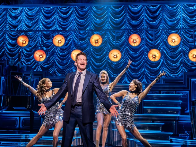 Jeremy Jordan as Bobby Darin in Just in Time on Broadway