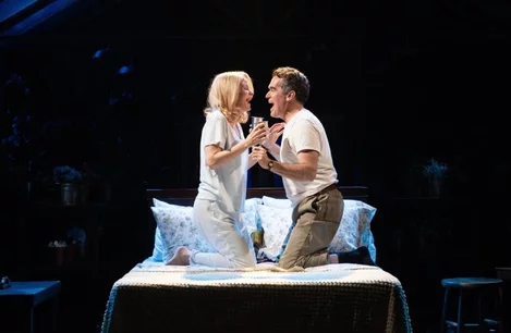 Kelli O'Hara and Brian d'Arcy James in Days of Wine and Roses on Broadway