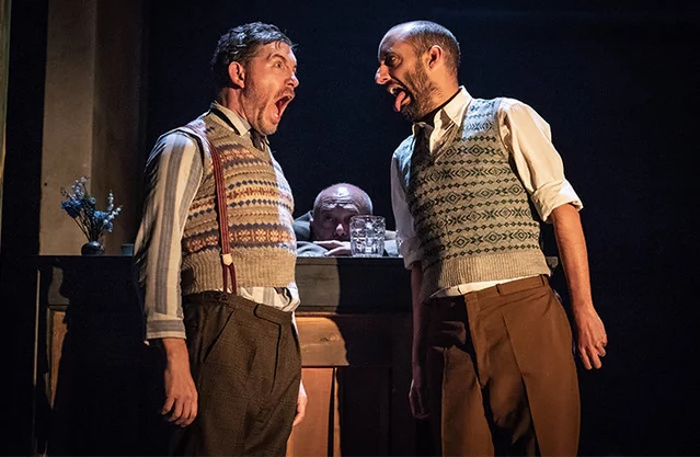 Tom Edden and Lee Evans in Landscape / A Kind of Alaska / Monologue
