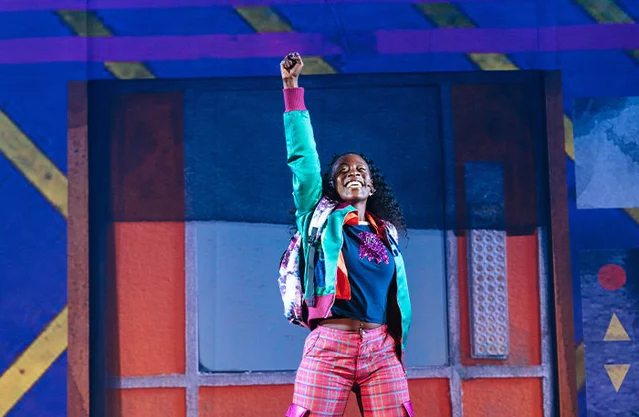 Leah St Luce as Jack in Lyric Hammersmith's Jack and the Beanstalk