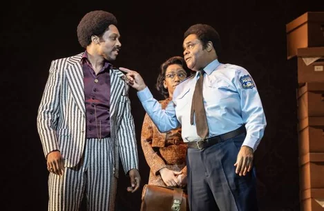Lemar and Clive Rowe in Sister Act