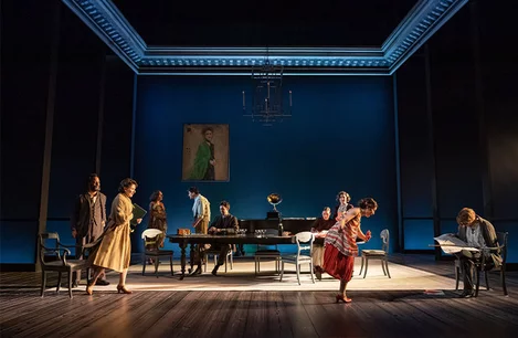 The cast of Leopoldstadt at Wyndham's Theatre, London