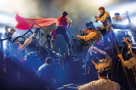 The Barricades in Les Miserables