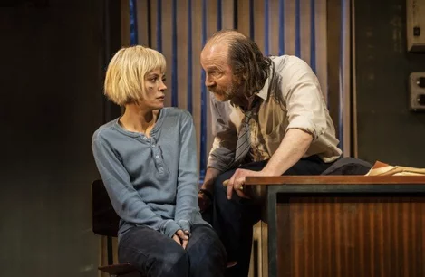 Lily Allen and Paul Kaye in The Pillowman